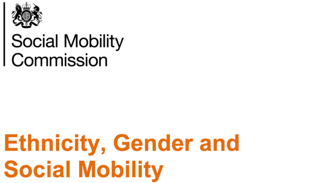 Ethnicity, gender and social mobility